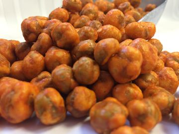 Mikroelemente König-Beans Spicy Chickpea Snack enthielten fettarme reine Produkte
