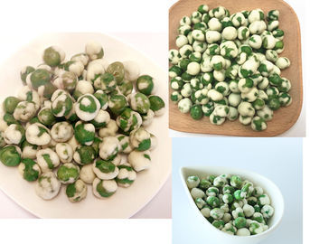 Gebratene überzogene weiße Wasabi-Aroma-grüne Erbsen-reine zugelassene natürliche Nahrungsmittel