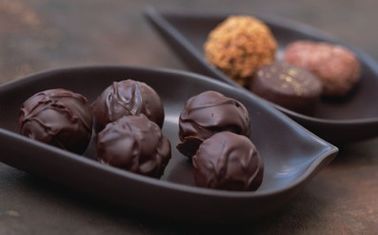 Schwarz-Schokolade Soems 40g in der Stickstoff-Kissen-Tasche