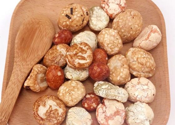 Kokosnuss-Aroma mit der Hand gepflückter König Cracker Coated Peanut Snack kein Pigment
