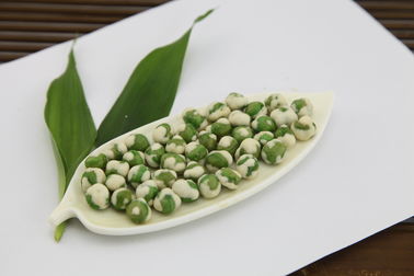 Knusperiges knuspriges Fried Green Peas Snack Garlic-Aroma beschichtet