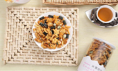 Multi Aroma-Paprika-verkaufen kleine runde Reis-Cracker Verpackungs-Eigenmarke im Einzelhandel