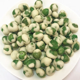 Weißes Wasabi-Aroma beschichtete fettarmen Fried Green Peas Snack Crispy-strengen Vegetarier