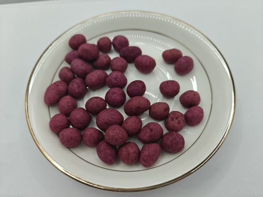 Knuspriges, lila, süßes Kartoffelpfirsich