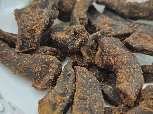 Spicy Mushroom Jerky Ultimate B2B Snack Natürliche Geschmacksstoffe