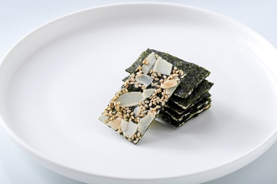 Gefüllte Algenchips 4 Geschmackskombinationen Geschmacksvolle Snacks Veganer Glutenfrei Ozean Nährstoffe