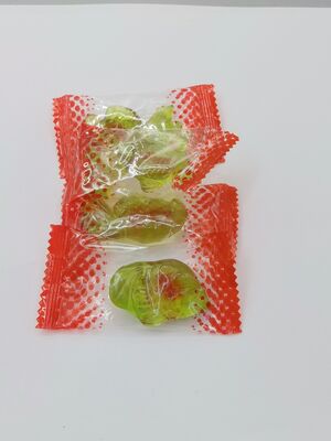 Echte Fruchtsäfte, zuckerarme Sojabohnen-Snacks mit verschiedenen Formen, Gummi-Snacks