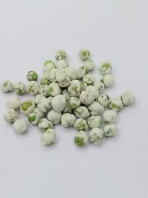Weiß beschichtete Wasabi-Grüne Erbsen - knackige Textur, Wasabi-Geschmack, große Tasche Verpackung 5 kg