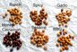 Knuspriger Kichererbsen-Imbiss-knusperige Geschmack Multiful-Vitamine Cajun gut für Magen
