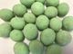 Runde Wasabi-würzige kandierte Erdnuss-grüne Farbe keine Pigment-Gesundheit gebescheinigt