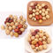 Gebratene 100% gesunde köstliche natürliche Sojasoßen-Aroma Erdnüsse beschichteten in der bunten Haut in der Massenverpackung