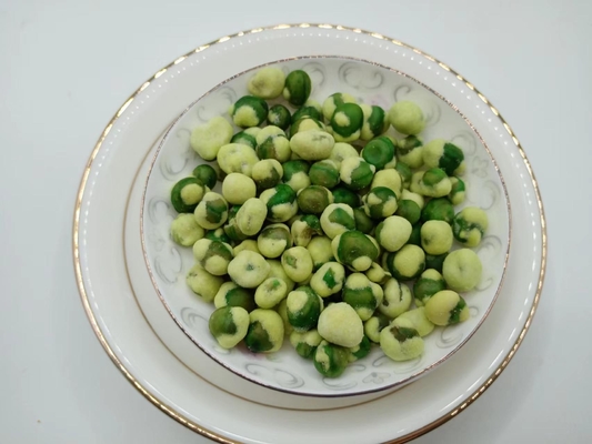 Wasabi geröstete grüne Erbsen