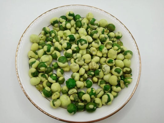 Wasabi geröstete grüne Erbsen