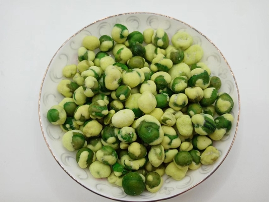 Wasabi geröstete grüne Erbsen