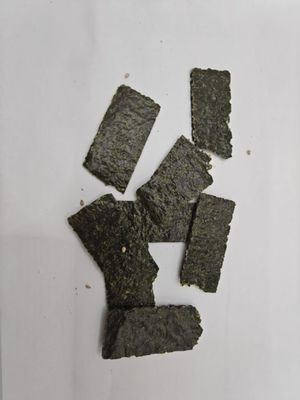 Kristalline Algen Snacks Lecker und gesundes Snack