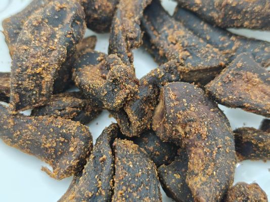 Spicy Mushroom Jerky Ultimate B2B Snack Natürliche Geschmacksstoffe