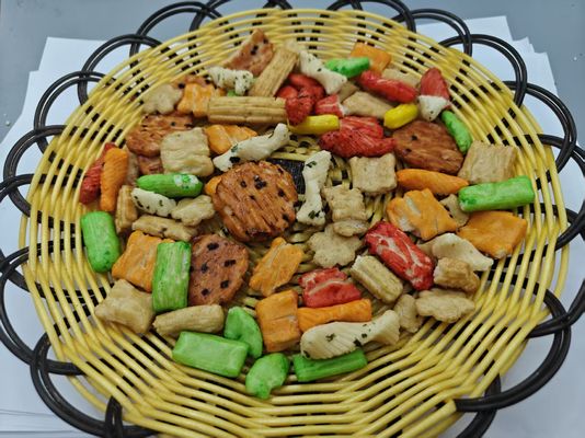 Originale, maßgeschneiderte Reiscracker-Mischung, Großverpackung mit Öl-Zutaten