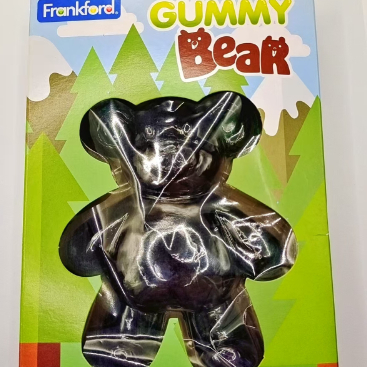 Individuell verpackte gummiartige Früchte mit riesigen und neuartigen Formen