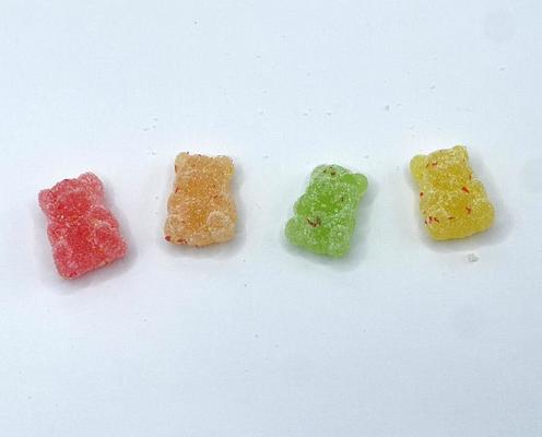 Regenbogen-Gummibärchen-Kaubonbons Karneval für Kinder für Partys