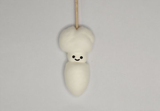 Marshmallows in BBQ-Form Lagerfeuer S'mores Vanille-Geschmack Gelatinefrei Party-Leckereien