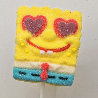 Zeichentrickfigur Marshmallow Lollipops