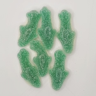 Bunte, geformte Gummibonbons, verschiedene Fruchtgeschmacksrichtungen, lustige Snacks