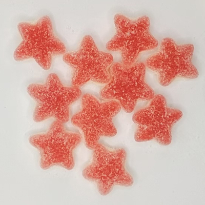 Bunte, geformte Gummibonbons, verschiedene Fruchtgeschmacksrichtungen, lustige Snacks