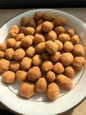 Geröstete, gebackene, salzig ummantelte Erdnuss-Snacks Großhandel Schüttgutverpackung Sojabohnen-Erdnuss-Cracker