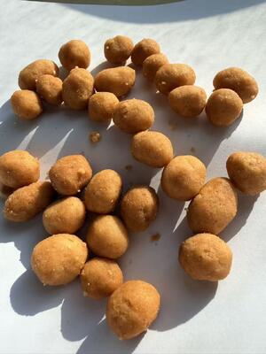 Geröstete, gebackene, salzig ummantelte Erdnuss-Snacks Großhandel Schüttgutverpackung Sojabohnen-Erdnuss-Cracker