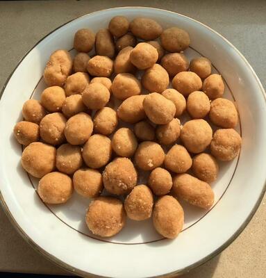 Geröstete, gebackene, salzig ummantelte Erdnuss-Snacks Großhandel Schüttgutverpackung Sojabohnen-Erdnuss-Cracker