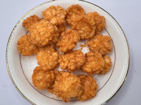 OEM Chilli/BBQ Geschmack Runde Reis Cracker Mischung - Knuspriges Snacks mit 12 Monaten Haltbarkeit