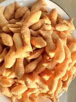Crispy Fish-Shaped Rice Crackers