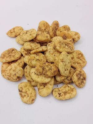 Geröstete, beschichtete, breite Bohnen Snacks mit Cajun-Geschmack für gesunde, knusprige Snacks