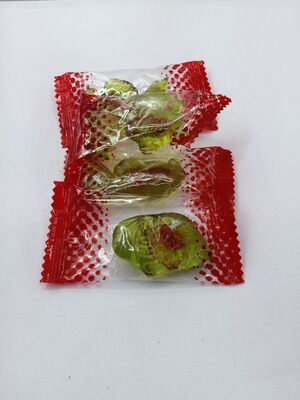 Echte Fruchtsäfte, zuckerarme Sojabohnen-Snacks mit verschiedenen Formen, Gummi-Snacks