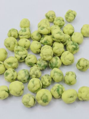 Wasabi-Grünerbsen-Sojabohnen-Snacks mit langer Haltbarkeit, HACCP/BRC/KOSHER/HALAL-zertifiziert und schonend gebacken