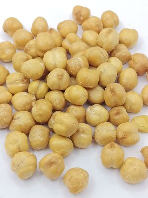 Langsam geröstete, salzige Kichererbsen in Premiumqualität – proteinreiche Kichererbsensnacks