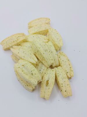 Leichte und knusprige hohle Kartoffelröhrchen mit Algengeschmack und Umami-Geschmack, hergestellt aus hochwertigen Kartoffeln
