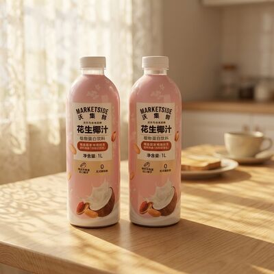 Premium Fuyu Rot Erdnüsse und südostasiatische Kokosnüsse 0 Transfettpflanzenprotein Getränk Erdnuss-Kokossaft