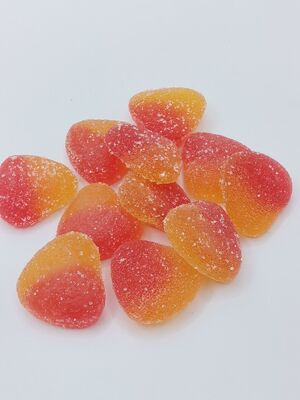 Herzförmige Fruchtkaugummi - Süß-Sauer, weiche und kauende Sojabohnen-Snacks für Partys und Geschenke