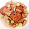 Gesunde knusperige Reis-Cracker-Hintermischung mit Erdnuss-gutem Geschmack Fried Crispy Snacks populär
