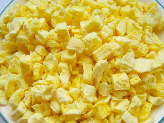 Nahrhafte gefriertrocknete Frucht, gefriertrocknetes Ananas-rohes Frucht-Aroma