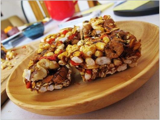 Mais-Protein-Energieriegel, proteinreiche Frühstücksbar 12-monatige Haltbarkeitsdauer-