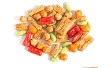Größe gesiebter Brezel-Cracker-Mischungs-knusperiger Geschmack keine Lebensmittelfarbe-japanische Art
