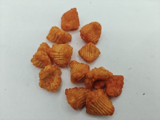 Schneckenförmige geschwollene Snacks