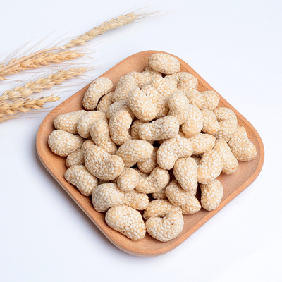 Knusperiger indischer Sesam Soems beschichtete gebratene Acajoubaum-Imbisse keine Lebensmittelfarbe gesunder knuspriger Fried Nut