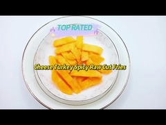 Käse, Truthahn, würzige, roh geschnittene Pommes