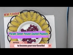 Knusprig-violett-süße Kartoffel-belagerte Erdnüsse